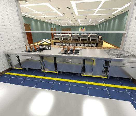 单位餐厅4D VR厨房